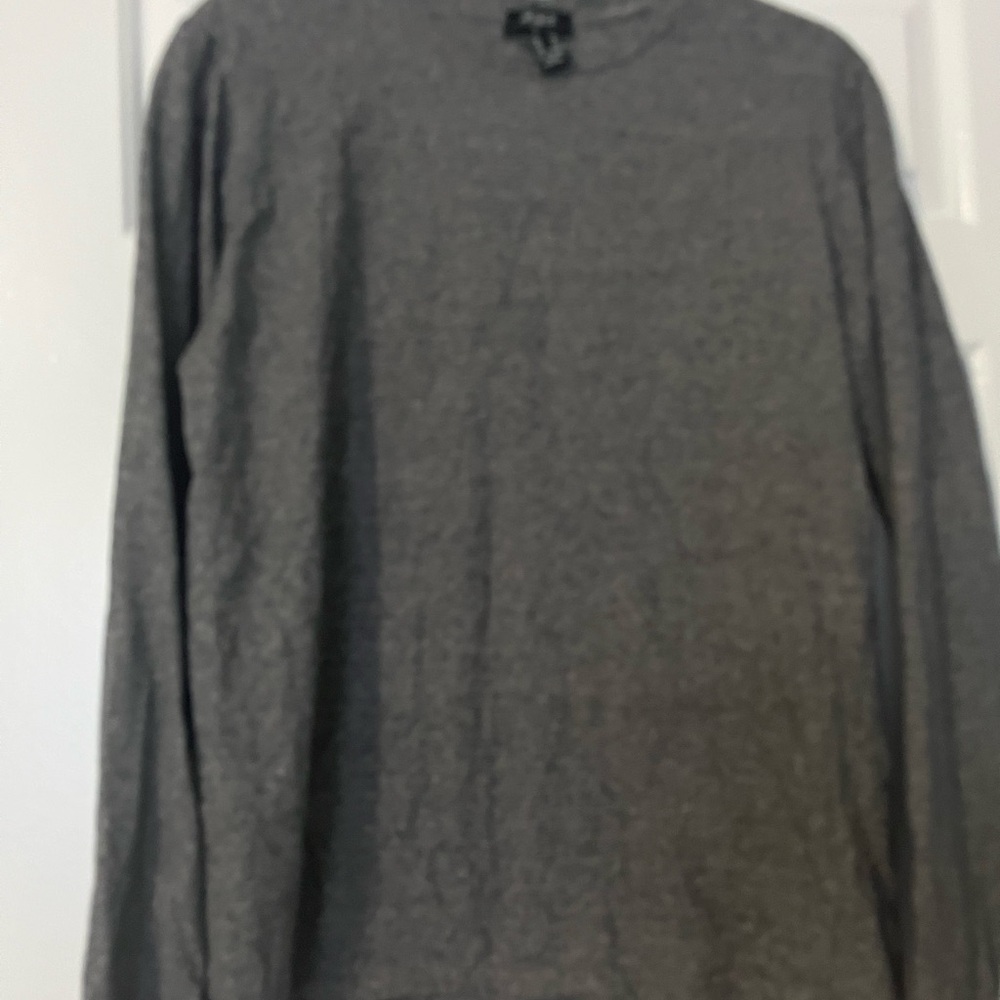 Forever 21 Charcoal Long Sleeve Tee